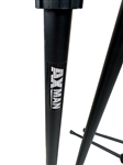 (4) Microphone Stands; Ax-Man, Quik-Lok