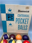Brunswick Centennial Pocket Billiards Balls