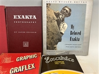 Group of Exakta, Graflex Camera Books and Pamphlets
