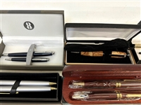 Group of Fountain Pens and Pencils 