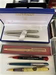 Group of Fountain Pens and Pencils 