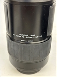 (3) Camera Lenses; Olympus, Albinar Macro, Penney's.