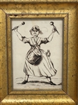 (8) Mid 19th Century Pen, Pencil and Ink Drawings