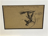 (8) Mid 19th Century Pen, Pencil and Ink Drawings