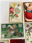 (29) Holiday Turn of the Century Postcards