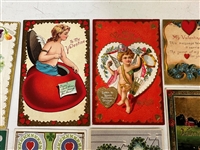 (29) Holiday Turn of the Century Postcards