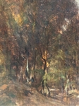 Unknown Artist Landscape Oil on Board