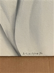 Cleveland School Sally Lachina Surrealist Painting