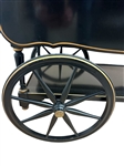 Imperail Tea Cart With Gold Banding