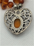 Baltic Amber Sterling Silver Bracelet