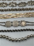 (11) Solid Sterling Silver Bracelets