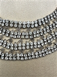 Rhinestone Cleopatra Style Collar Necklace by Juliana D & E for Celebrity