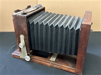 Keith Portrait Wet Plate 5x7 Camera Tailboard