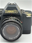 Canon T70 35mm Camera With Canon FD 50mm 1.8 Lens and Skylight Filter