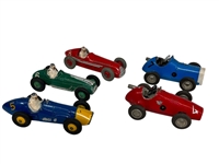 (3) Dinky Toys, (2) Schuco Micro Racers