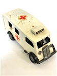 Tinplate Triang Minic Clockwork Wind Up Ambulance 