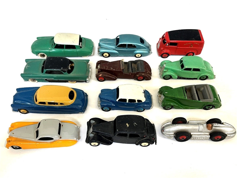 (12) 1950s Dinky Toys