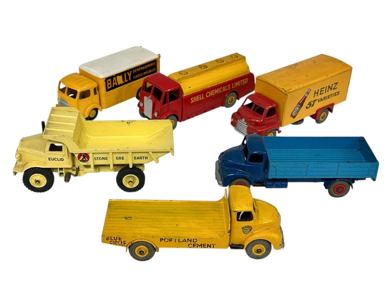 (6) 1950s Dinky Toys
