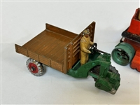 (8) Dinky Tractor & Road Workers
