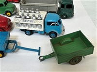 (10) Group of Dinky Trucks and Trailers