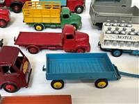 (10) Group of Dinky Trucks and Trailers