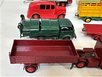 (10) Group of Dinky Trucks and Trailers