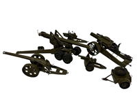 (6) Group of Britains Cannons