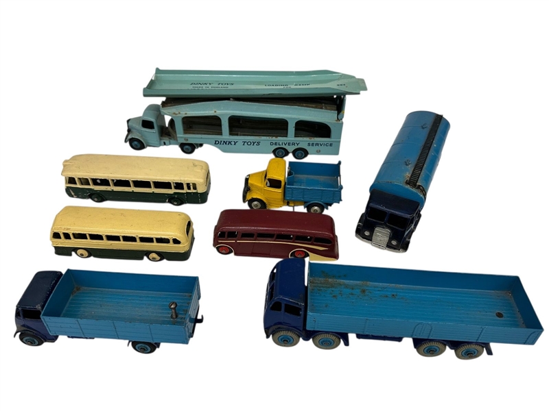 (8) Vintage 1950s Dinky Toys