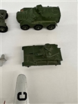 (10) Vintage Dinky Planes, and Tank Toys