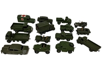 (15) Vintage Military Dinky Toys