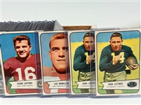 (142) 1954 Bowman Football Cards: Matthews, Atkins, Graham, Layne, Gifford, Nomellini, Lattner