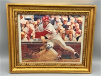 Pete Rose Autographed Print
