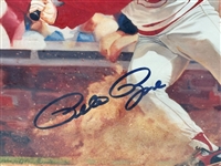 Pete Rose Autographed Print