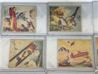 (28) 1938 Goudey Action Gum R1 Non Sport Trading Cards