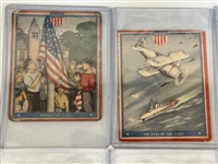 (19) 1940 Goudey First Column Defenders R50 Near Set Non Sport Trading Cards