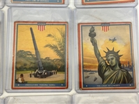 (19) 1940 Goudey First Column Defenders R50 Near Set Non Sport Trading Cards