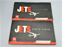 1956 Jets Topps Near 240 Card Set in Two Albums; Missing 4 Cards