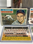 (278) 1956 Topps Baseball Cards Partial Set; Missing 42 Cards