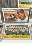 (278) 1956 Topps Baseball Cards Partial Set; Missing 42 Cards