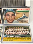 (278) 1956 Topps Baseball Cards Partial Set; Missing 42 Cards
