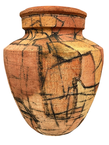 Michael Gubkin Oversize Art Pottery Vessel