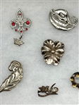 (11) Sterling Silver Brooches and Pendants