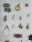 (33) Group of Miscellaneous Sterling Silver Jewelry