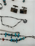 (16) Group of Sterling Silver Jewelry