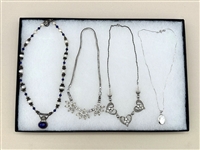 (4) Sterling Silver Necklaces
