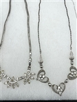 (4) Sterling Silver Necklaces