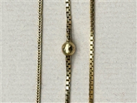(3) 14k Gold Necklaces