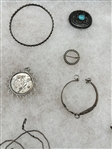 Group of Native American and Mexico Sterling Silver
