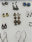 (30) Pairs of Sterling Silver Earrings