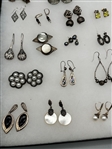 (30) Pairs of Sterling Silver Earrings